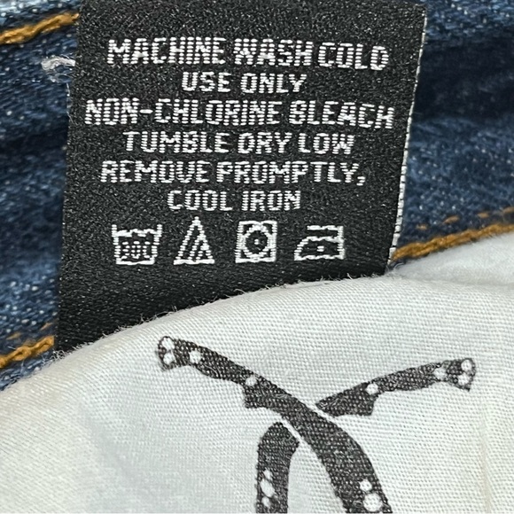 Artful Dodger mens Jeans Sz 33x31 Blue Straight Denim Hip Hop Skater Classiccore - Picture 14 of 15